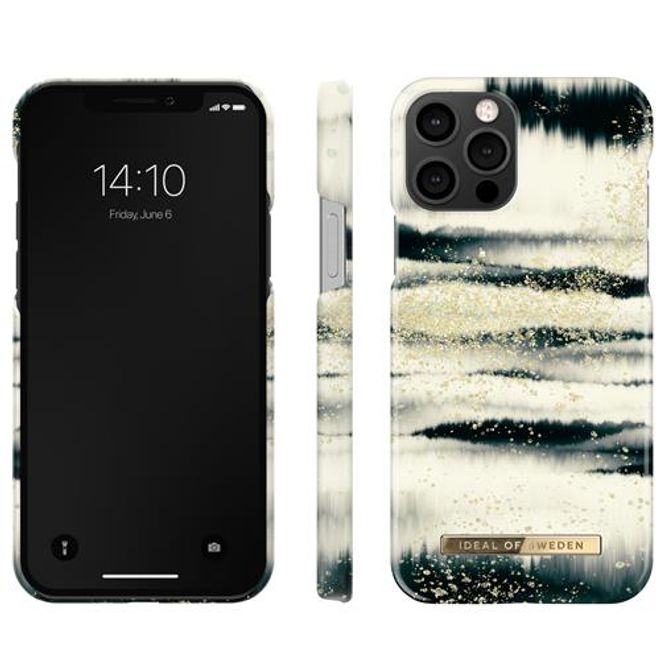 iDeal of Sweden - iPhone 12 / iPhone 12 Pro Hülle - Printed Case - Golden Tie Dye