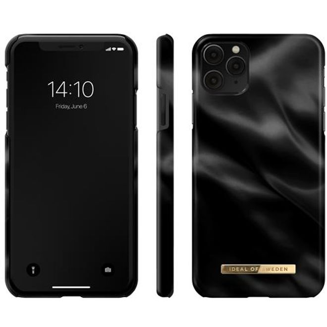 iDeal of Sweden - iPhone 11 Pro Max / XS Max Hülle - Printed Case - Black Satin