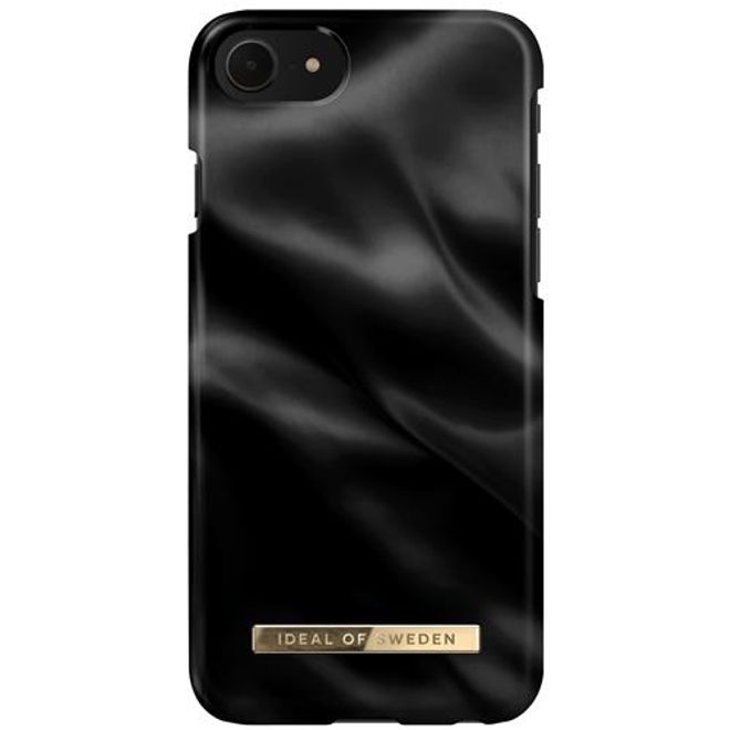 iDeal of Sweden - iPhone SE (2022) / SE (2020) / 8 / 7 / 6S / 6 Hülle - Printed Case - Black Satin
