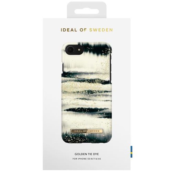 iDeal of Sweden - iPhone SE (2022) / SE (2020) / 8 / 7 / 6S / 6 Hülle - Printed Case - Golden Tie Dye