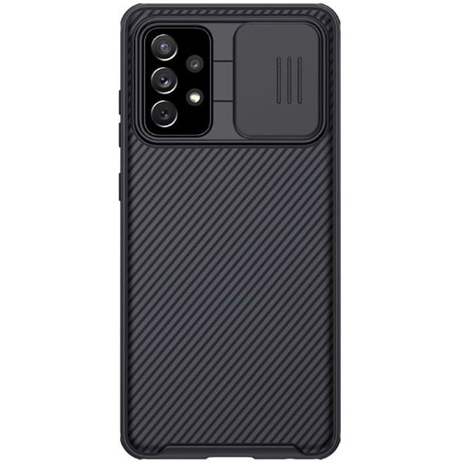 Nillkin - Samsung Galaxy A72 5G / 4G Hülle - Plastik Hardcase - CamShield Pro Series - schwarz