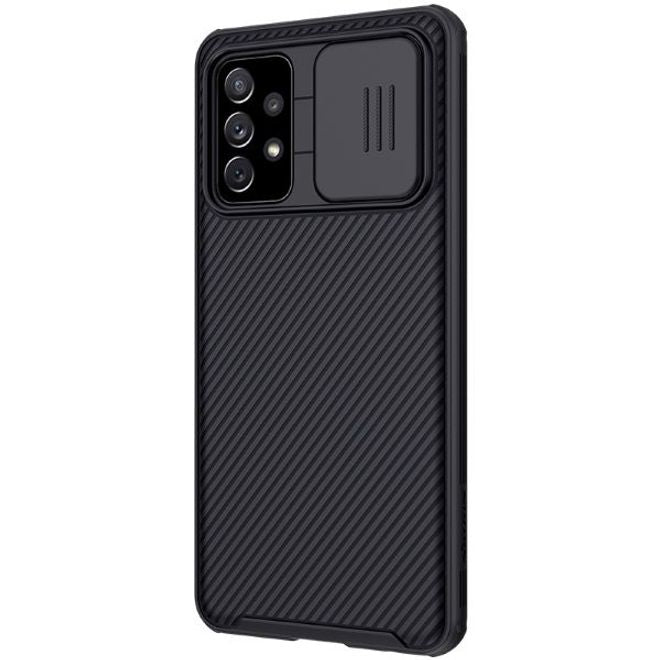 Nillkin - Samsung Galaxy A72 5G / 4G Hülle - Plastik Hardcase - CamShield Pro Series - schwarz