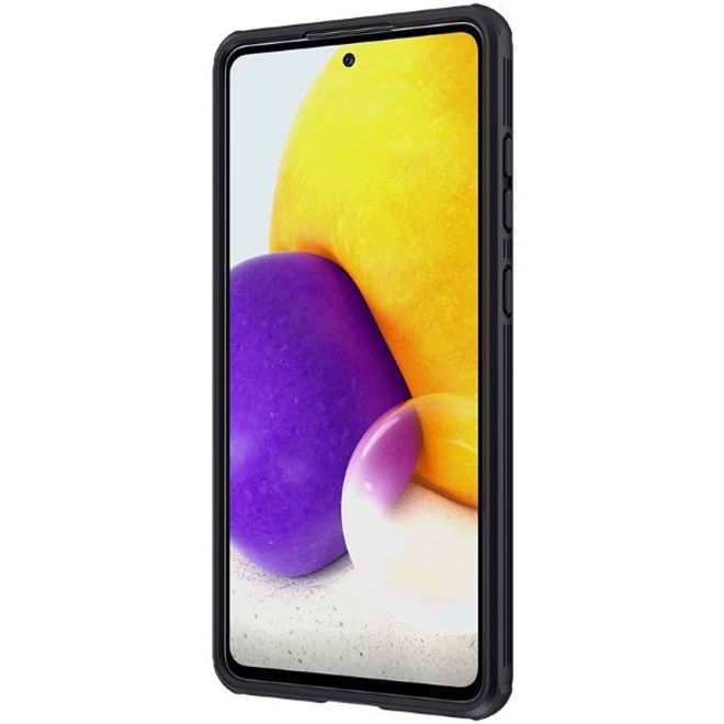 Nillkin - Samsung Galaxy A72 5G / 4G Hülle - Plastik Hardcase - CamShield Pro Series - schwarz