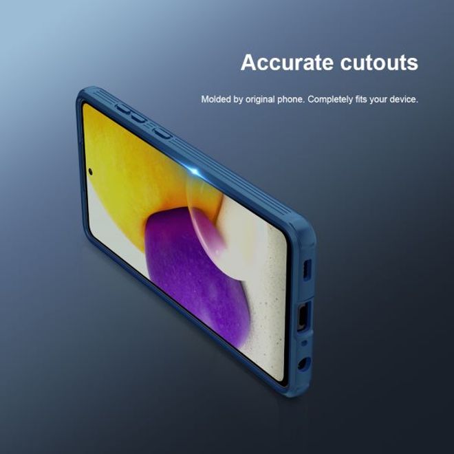 Nillkin - Samsung Galaxy A72 5G / 4G Hülle - Plastik Hardcase - CamShield Pro Series - schwarz