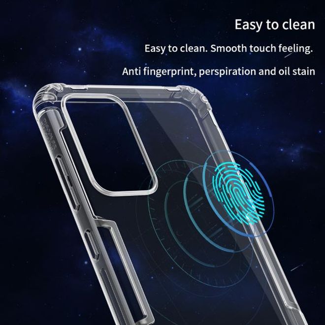 Nillkin - Samsung Galaxy A72 5G / 4G Hülle - TPU Soft Case - Nature Soft Series - grau