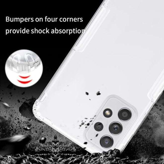 Nillkin - Samsung Galaxy A72 5G / 4G Hülle - TPU Soft Case - Nature Soft Series - grau