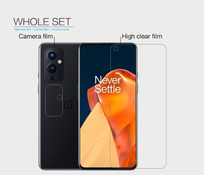 Nillkin - OnePlus 9 Schutzfolie - Super Clear Whole Set Series