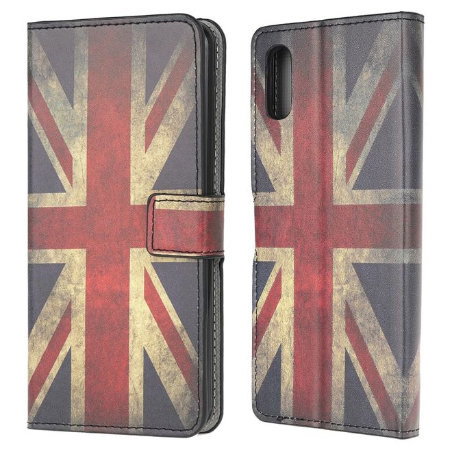 Samsung Galaxy Xcover 5 Handy Hülle - Leder Bookcover Image Series - Retro UK Flagge