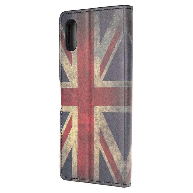 Samsung Galaxy Xcover 5 Handy Hülle - Leder Bookcover Image Series - Retro UK Flagge