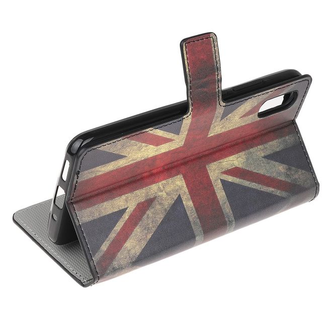 Samsung Galaxy Xcover 5 Handy Hülle - Leder Bookcover Image Series - Retro UK Flagge