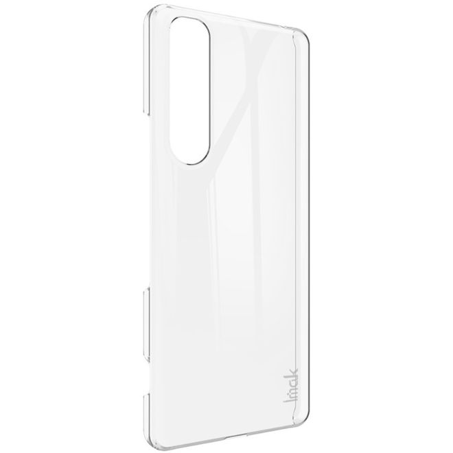 Imak - Sony Xperia 1 III Handy Hülle - robustes Hardcase - transparent