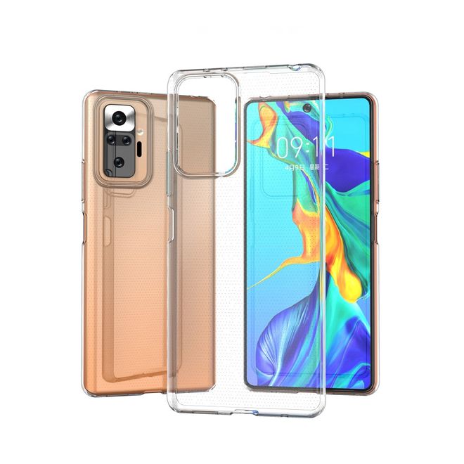 Xiaomi Redmi Note 10 Pro Handyhülle - Softcase TPU Series - transparent