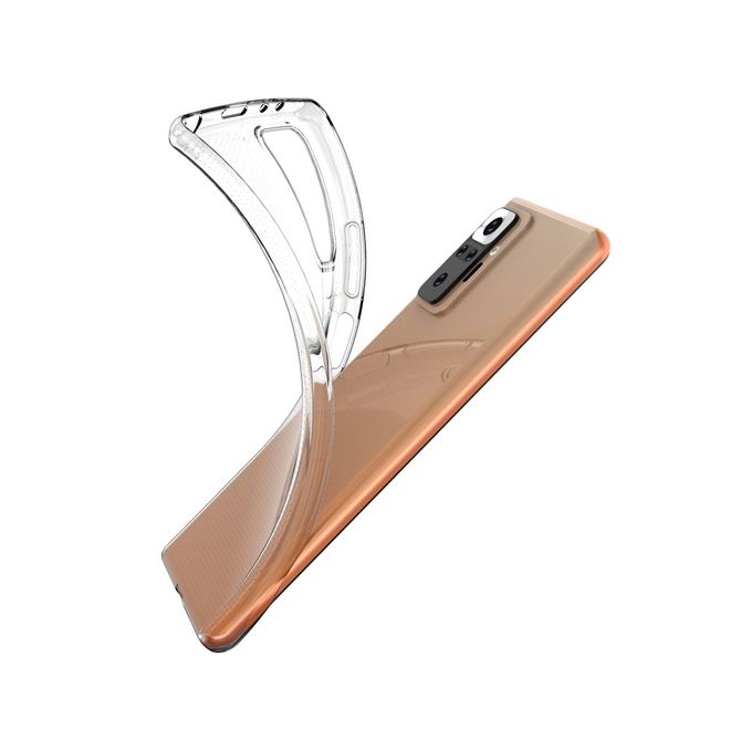 Xiaomi Redmi Note 10 Pro Handyhülle - Softcase TPU Series - transparent
