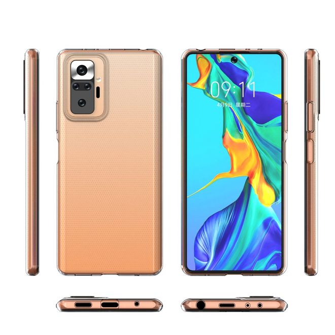 Xiaomi Redmi Note 10 Pro Handyhülle - Softcase TPU Series - transparent