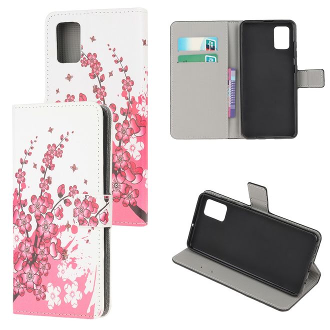 Xiaomi Mi 11i / Poco F3 / Poco F3 Pro Handy Hülle - Leder Bookcover Image Series - Schmetterlinge und Kreise