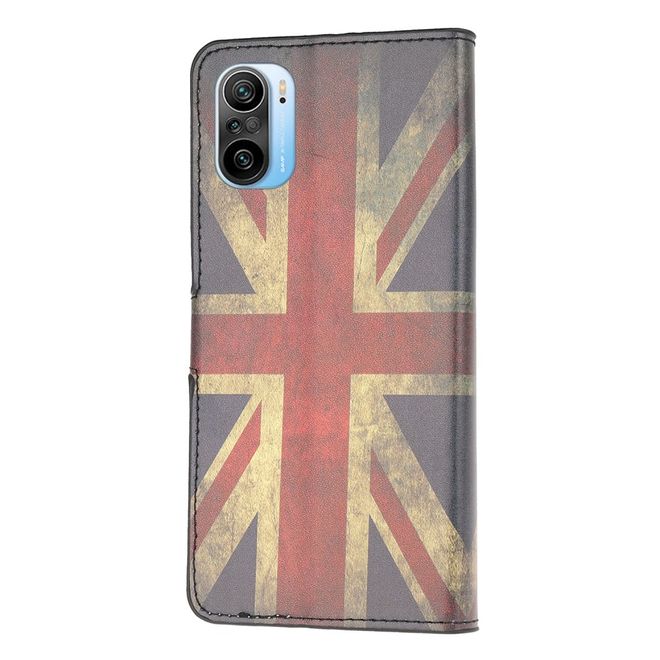 Xiaomi Mi 11i / Poco F3 / Poco F3 Pro Handy Hülle - Leder Bookcover Image Series - Retro UK Flagge