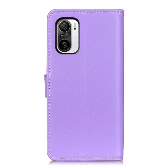 Xiaomi Mi 11i / Poco F3 / Poco F3 Pro Handy Hülle - Classic II Leder Bookcover Series - purpur