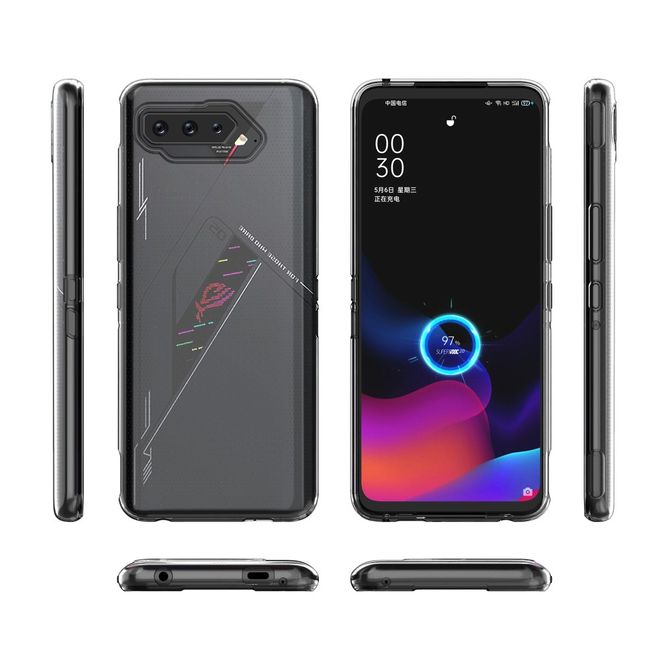 Asus ROG Phone 5 Handyhülle - Softcase TPU Series - transparent