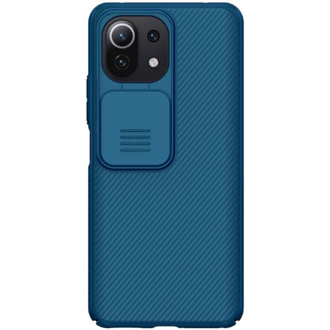 Nillkin - Xiaomi Mi 11 Lite 5G / 4G Hülle - Plastik Hardcase - CamShield Series - blau