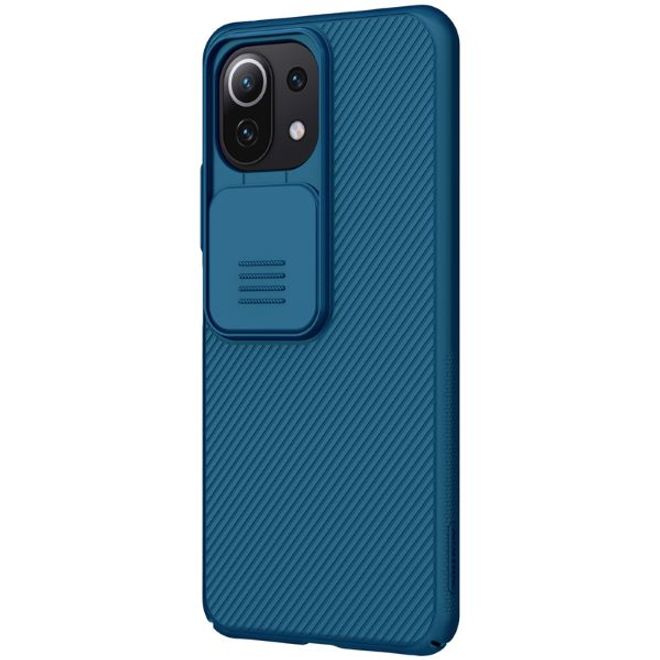 Nillkin - Xiaomi Mi 11 Lite 5G / 4G Hülle - Plastik Hardcase - CamShield Series - blau
