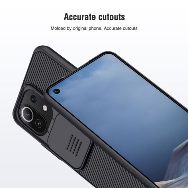 Nillkin - Xiaomi Mi 11 Lite 5G / 4G Hülle - Plastik Hardcase - CamShield Series - blau