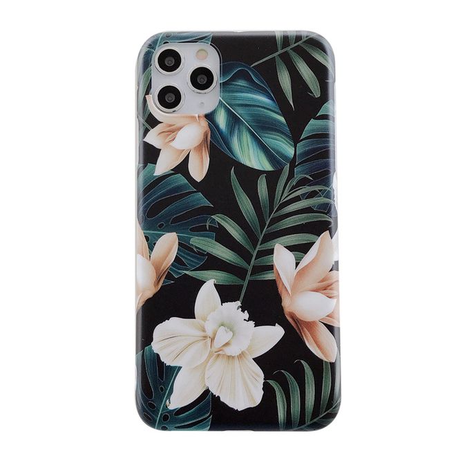 Coque pour iPhone 11 Pro Max - Série Love - Orchidée II