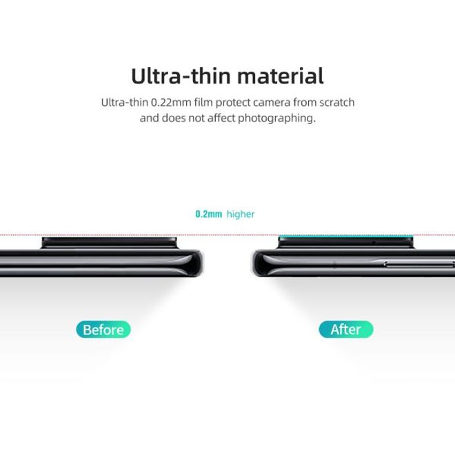 Nillkin - Xiaomi Mi 11 Ultra Kamera Schutzglas - InvisiFilm AR Series - schwarz