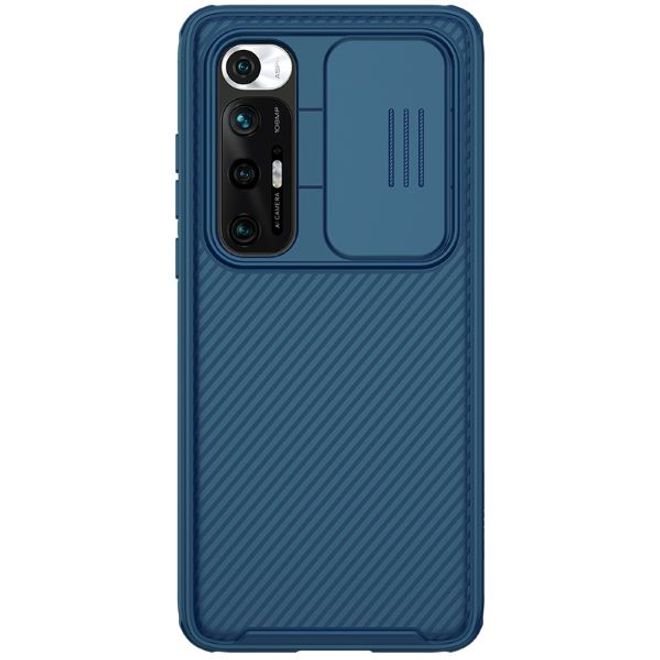 Nillkin - Xiaomi Mi 10S Hülle - Plastik Hardcase - CamShield Pro Series - blau