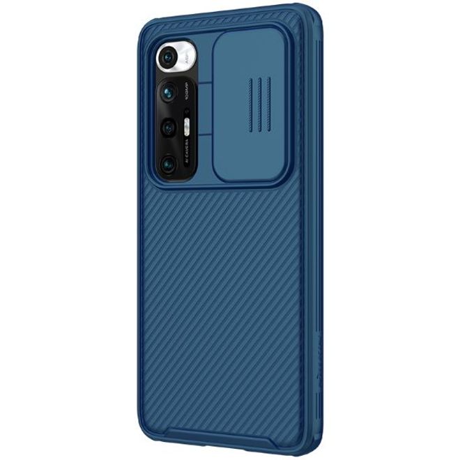 Nillkin - Xiaomi Mi 10S Hülle - Plastik Hardcase - CamShield Pro Series - blau