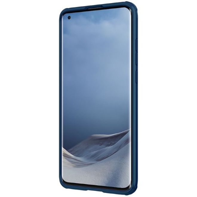 Nillkin - Xiaomi Mi 10S Hülle - Plastik Hardcase - CamShield Pro Series - blau