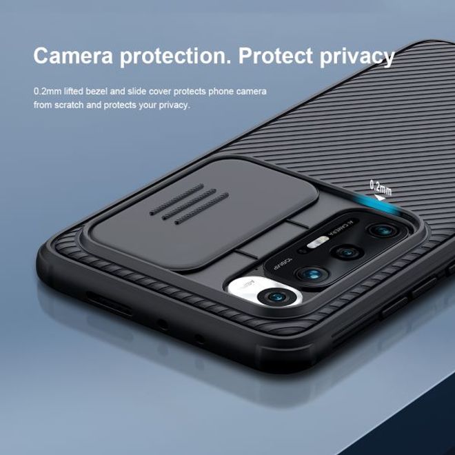 Nillkin - Xiaomi Mi 10S Hülle - Plastik Hardcase - CamShield Pro Series - blau