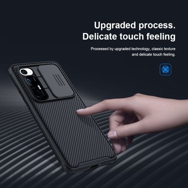 Nillkin - Xiaomi Mi 10S Hülle - Plastik Hardcase - CamShield Pro Series - blau