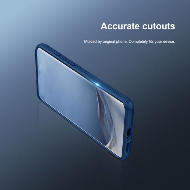 Nillkin - Xiaomi Mi 10S Hülle - Plastik Hardcase - CamShield Pro Series - blau