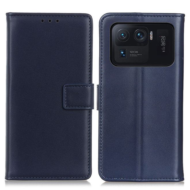 Xiaomi Mi 11 Ultra Handy Hülle - Classic II Leder Bookcover Series - blau
