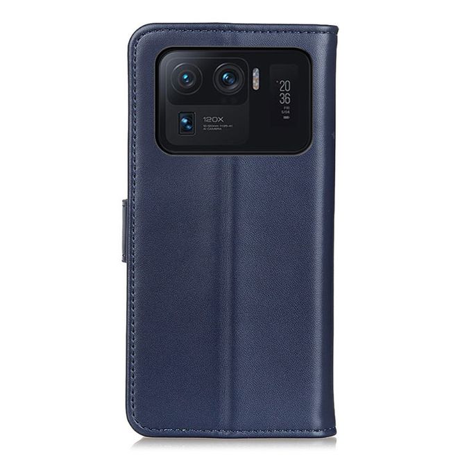 Xiaomi Mi 11 Ultra Handy Hülle - Classic II Leder Bookcover Series - blau