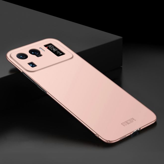 Mofi - Xiaomi Mi 11 Ultra Handyhülle - Schlanke Hülle aus Hartplastik - Shield Series - rosegold