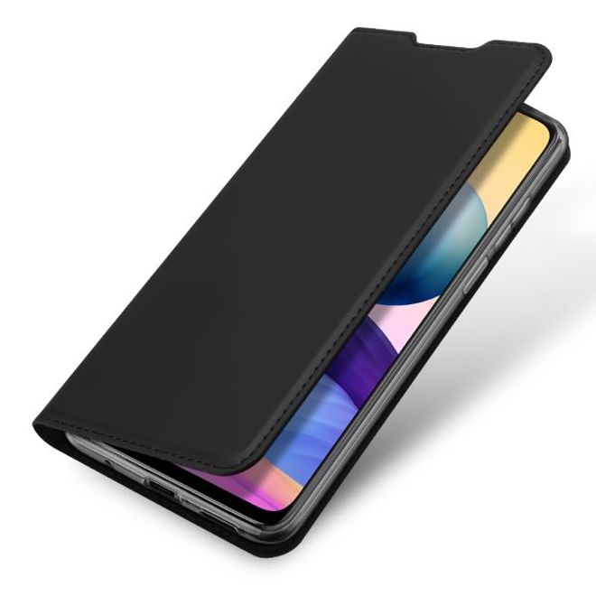 Dux Ducis - Xiaomi Redmi Note 10 5G Hülle - Handy Bookcover - Skin Pro Series - schwarz