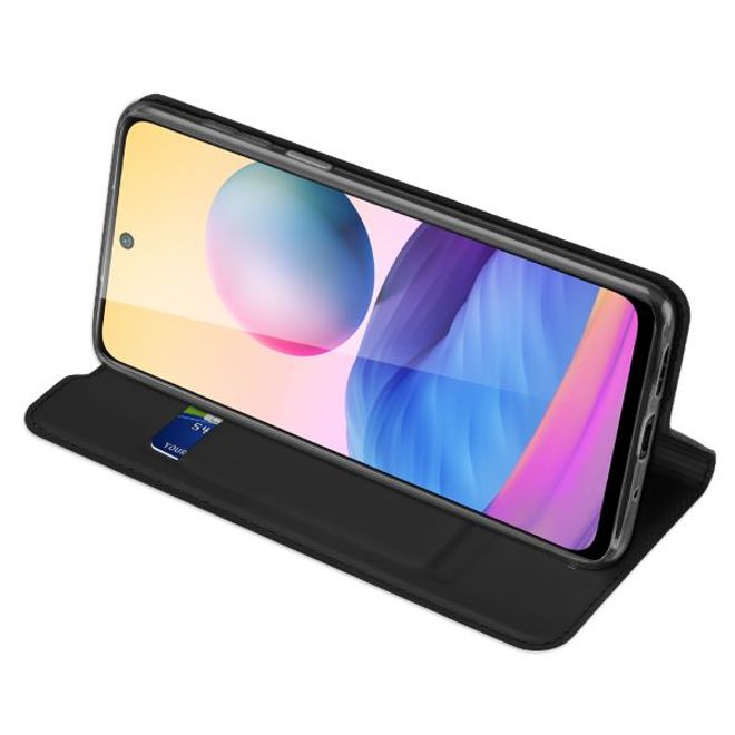 Dux Ducis - Xiaomi Redmi Note 10 5G Hülle - Handy Bookcover - Skin Pro Series - schwarz