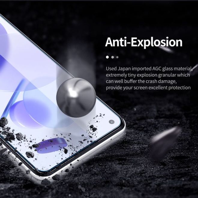 Nillkin - Xiaomi Mi 11 Lite Schutzfolie 0,2 mm - Folie aus gehärtetem Glas - H+ PRO Series