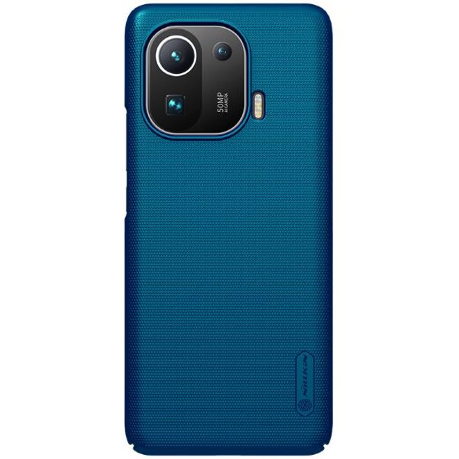 Nillkin - Xiaomi Mi 11 Pro Hülle - Plastik Case - Super Frosted Shield Series - blau
