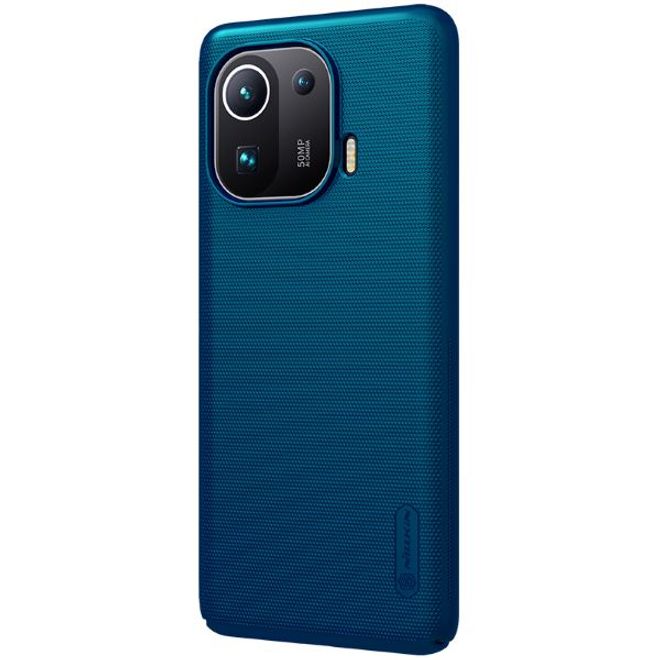 Nillkin - Xiaomi Mi 11 Pro Hülle - Plastik Case - Super Frosted Shield Series - blau