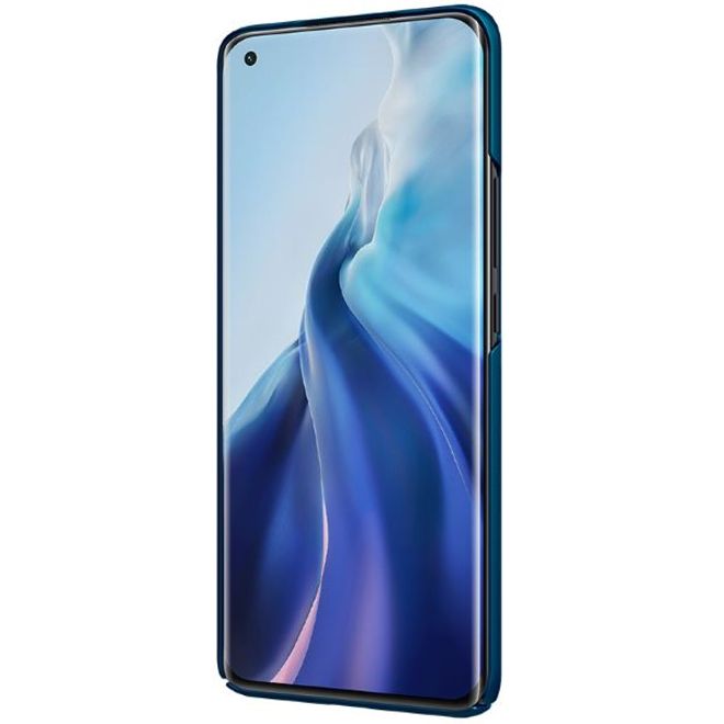 Nillkin - Xiaomi Mi 11 Pro Hülle - Plastik Case - Super Frosted Shield Series - blau