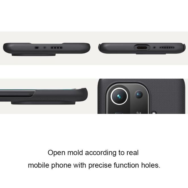 Nillkin - Xiaomi Mi 11 Pro Hülle - Plastik Case - Super Frosted Shield Series - blau