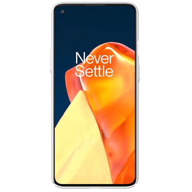 Nillkin - OnePlus 9R Hülle - Plastik Case - Super Frosted Shield Series - weiss