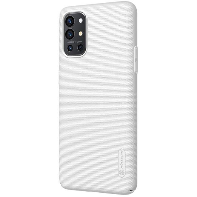 Nillkin - OnePlus 9R Hülle - Plastik Case - Super Frosted Shield Series - weiss