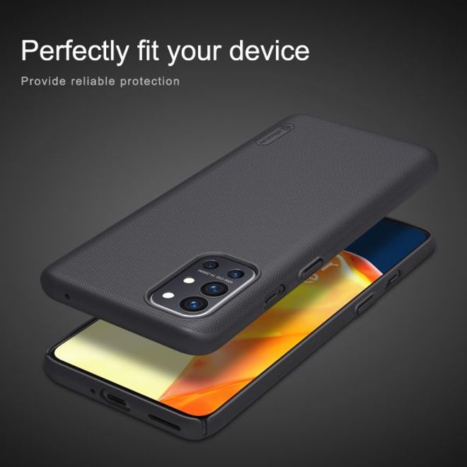 Nillkin - OnePlus 9R Hülle - Plastik Case - Super Frosted Shield Series - weiss