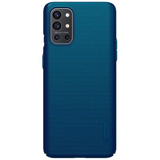 Nillkin - OnePlus 9R Hülle - Plastik Case - Super Frosted Shield Series - blau