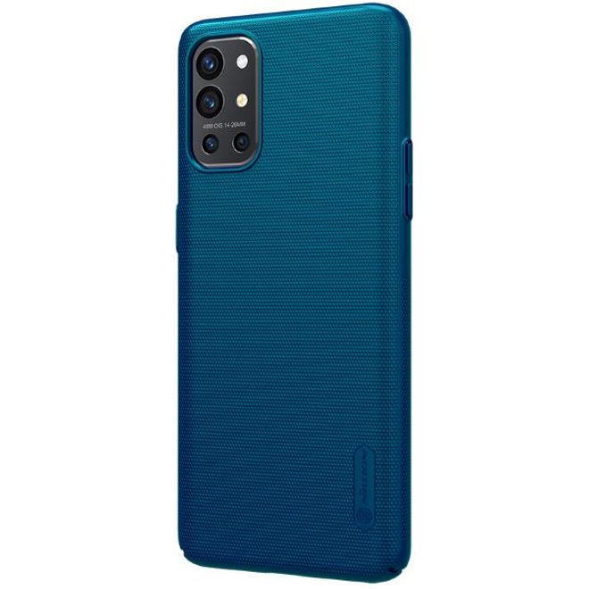 Nillkin - OnePlus 9R Hülle - Plastik Case - Super Frosted Shield Series - blau