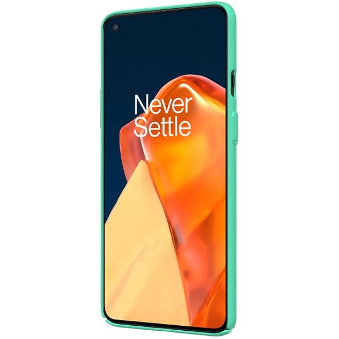 Nillkin - OnePlus 9R Hülle - Plastik Case - Super Frosted Shield Series - grün