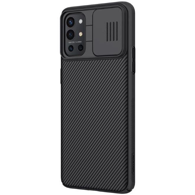 Nillkin - OnePlus 9R Hülle - Plastik Hardcase - CamShield Series - schwarz